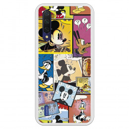 Funda para Xiaomi Mi 9 Lite Oficial de Disney Mickey Comic - Clásicos Disney