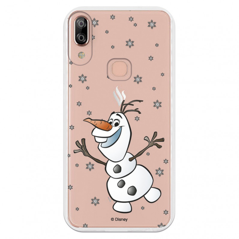 Funda para Vsmart Active 1 Plus Oficial de Disney Olaf Transparente - Frozen