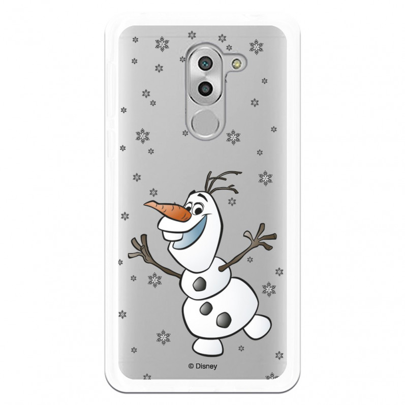 Funda para Huawei Honor 6X Oficial de Disney Olaf Transparente - Frozen