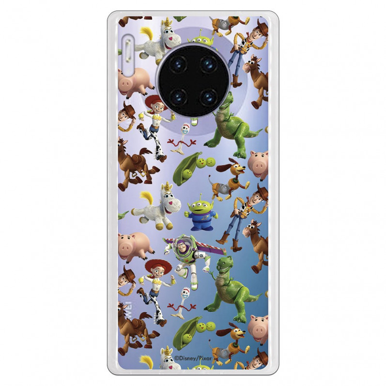 Funda para Huawei Mate 30 Pro Oficial de Disney Muñecos Toy Story Siluetas - Toy Story