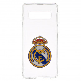 Carcasa Real Madrid Escudo Transparente para Samsung Galaxy S10- La Casa de las Carcasas