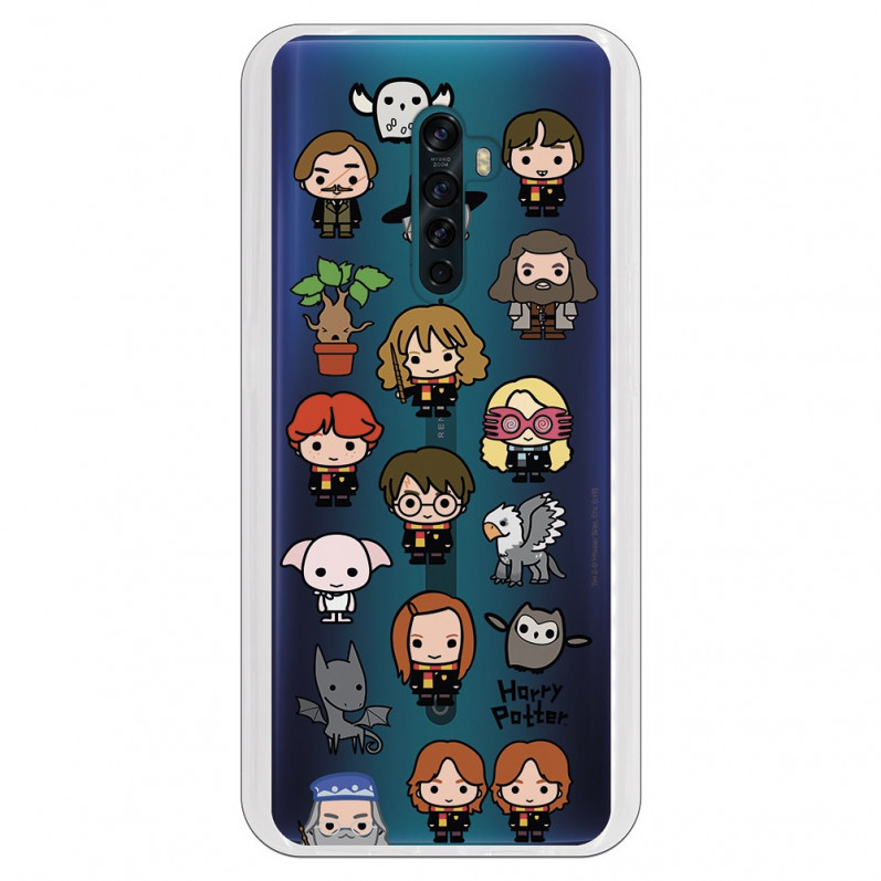 Funda para Oppo Reno 2  Oficial de Harry Potter Personajes Iconos - Harry Potter