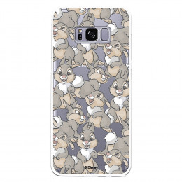 Funda para Samsung Galaxy S8 Oficial de Disney Tambor Patrones - Bambi