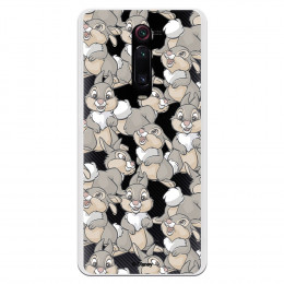 Funda para Xiaomi Mi 9T Oficial de Disney Tambor Patrones - Bambi