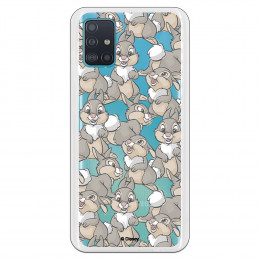 Funda para Samsung Galaxy A51 Oficial de Disney Tambor Patrones - Bambi