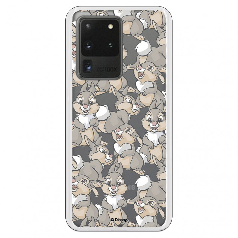 Funda para Samsung Galaxy S20 Ultra Oficial de Disney Tambor Patrones - Bambi