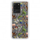 Funda para Samsung Galaxy S20 Ultra Oficial de Disney Muñecos Toy Story Siluetas - Toy Story