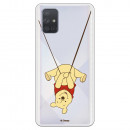 Funda para Samsung Galaxy A71 Oficial de Disney Winnie  Columpio - Winnie The Pooh