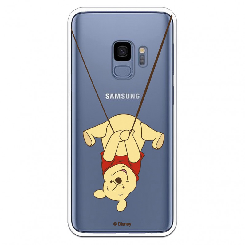 Funda para Samsung Galaxy S9 Oficial de Disney Winnie  Columpio - Winnie The Pooh