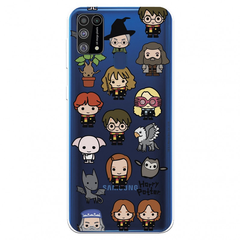 Funda para Samsung Galaxy M31 Oficial de Harry Potter Personajes Iconos - Harry Potter