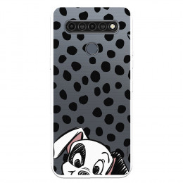 Funda para LG K61 Oficial de Disney Cachorro Manchas - 101 Dálmatas