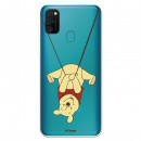 Funda para Samsung Galaxy M21 Oficial de Disney Winnie  Columpio - Winnie The Pooh