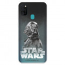 Funda para Samsung Galaxy M21 Oficial de Star Wars Darth Vader Fondo negro - Star Wars