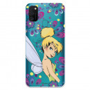 Funda para Samsung Galaxy M21 Oficial de Disney Campanilla Flores - Peter Pan