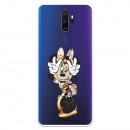 Funda para Oppo A5 2020 Oficial de Disney Minnie Posando - Clásicos Disney