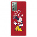 Funda para Samsung Galaxy Note 20 Oficial de Disney Minnie Mad About - Clásicos Disney