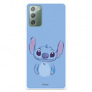 Funda para Samsung Galaxy Note 20 Oficial de Disney Stitch Azul - Lilo & Stitch