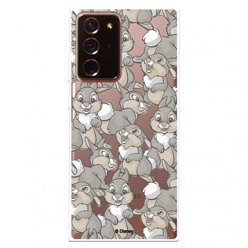 Funda para Samsung Galaxy Note 20 Ultra Oficial de Disney Tambor Patrones - Bambi