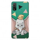 Funda para Huawei P Smart 2020 Oficial de Disney Dumbo Silueta Transparente - Dumbo