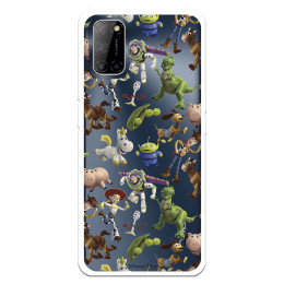 Funda para Oppo A92 Oficial de Disney Muñecos Toy Story Siluetas - Toy Story