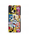 Funda para Samsung Galaxy A21 Oficial de Disney Mickey Comic - Clásicos Disney