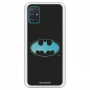 Funda para Samsung Galaxy A51 5G Oficial de DC Comics Batman Logo Transparente - DC Comics