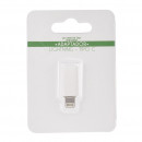 Adaptador Lightning -  Tipo C Blanco