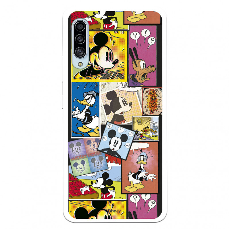 Funda para Samsung Galaxy A90 5G Oficial de Disney Mickey Comic - Clásicos Disney