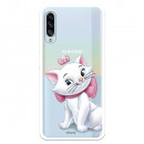 Funda para Samsung Galaxy A90 5G Oficial de Disney Marie Silueta - Los Aristogatos