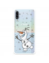 Funda para Samsung Galaxy A90 5G Oficial de Disney Olaf Transparente - Frozen