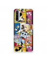 Funda para Oppo Find X2 Lite Oficial de Disney Mickey Comic - Clásicos Disney