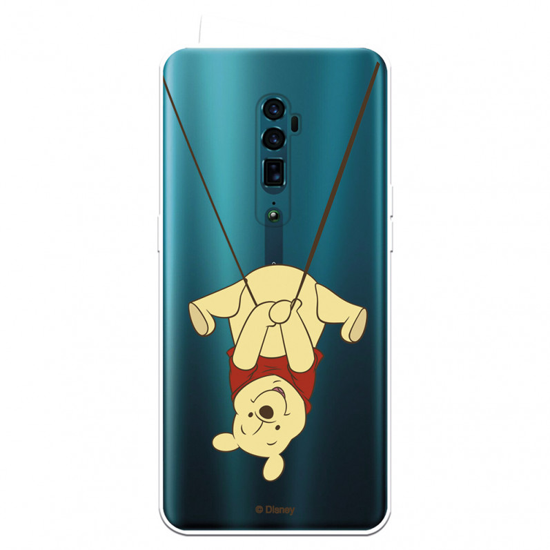 Funda para Oppo Reno 10x Zoom Oficial de Disney Winnie  Columpio - Winnie The Pooh