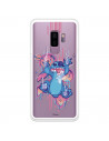 Funda para Samsung Galaxy S9 Plus Oficial de Disney Stitch Graffiti - Lilo & Stitch