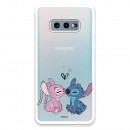 Funda para Samsung Galaxy S10e Oficial de Disney Angel & Stitch Beso - Lilo & Stitch