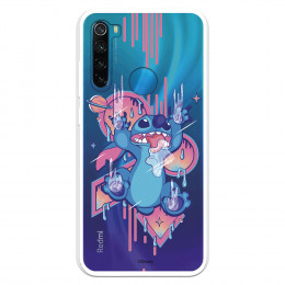 Funda para Xiaomi Redmi Note 8 Oficial de Disney Stitch Graffiti - Lilo & Stitch