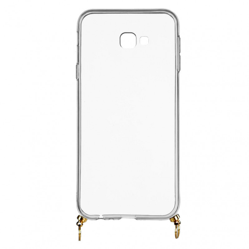 Funda Silicona Colgante Transparente para Samsung Galaxy J4 Plus- La Casa de las Carcasas