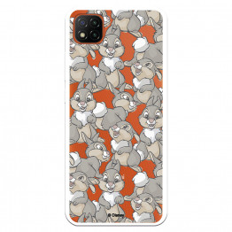 Funda para Xiaomi Redmi 9C Oficial de Disney Tambor Patrones - Bambi