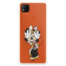 Funda para Xiaomi Redmi 9C Oficial de Disney Minnie Posando - Clásicos Disney