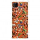 Funda para Xiaomi Redmi 9C Oficial de Disney Muñecos Toy Story Siluetas - Toy Story