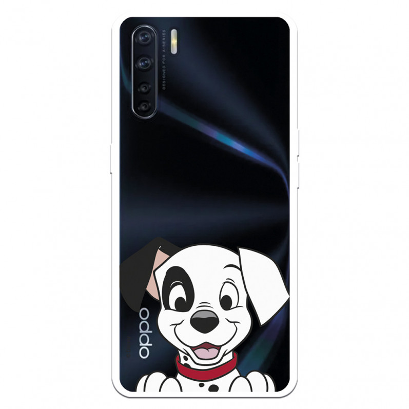 Funda para Oppo A91 Oficial de Disney Cachorro Sonrisa - 101 Dálmatas