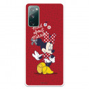 Funda para Samsung Galaxy S20 FE Oficial de Disney Minnie Mad About - Clásicos Disney