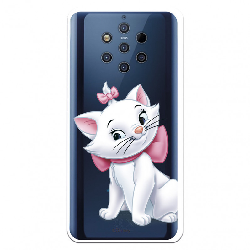 Funda para Nokia 9 Oficial de Disney Marie Silueta - Los Aristogatos