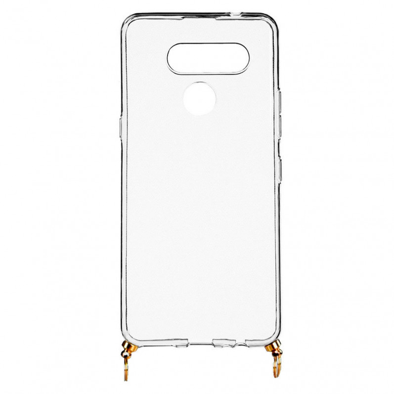 Funda Silicona Colgante Transparente para LG K50s