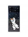 Funda para Samsung Galaxy A42 5G Oficial de Disney Olaf Transparente - Frozen