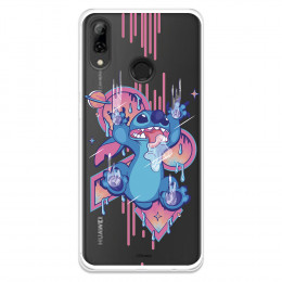 Funda para Huawei Honor 10 Lite Oficial de Disney Stitch Graffiti - Lilo & Stitch