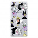 Funda para Samsung Galaxy A5 Oficial de Disney Villanas Patrón - Villanas Disney