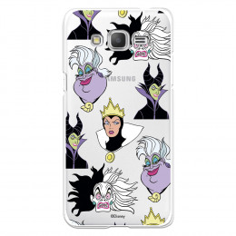 Funda para Samsung Galaxy Grand Prime Oficial de Disney Villanas Patrón - Villanas Disney