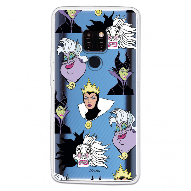 Funda para Huawei Mate 20 Oficial de Disney Villanas Patrón - Villanas Disney