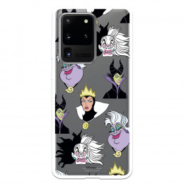 Funda para Samsung Galaxy S20 Ultra Oficial de Disney Villanas Patrón - Villanas Disney