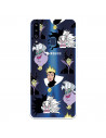 Funda para Samsung Galaxy A20S Oficial de Disney Villanas Patrón - Villanas Disney